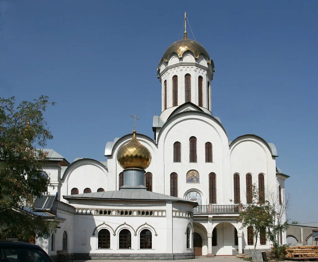 Православные храмы в казахстане фото и название Khram Khrista Spasitelya, orthodox church, Kazakhstan, Almaty, Raiymbek Avenue, 