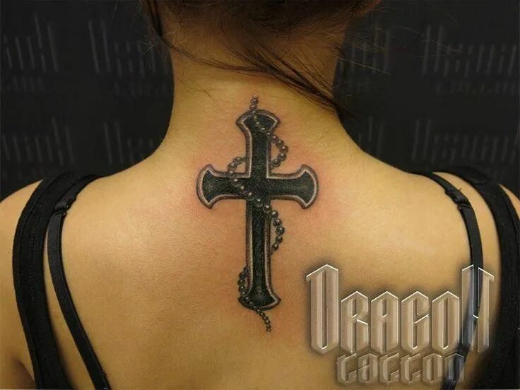 Православные кресты тату фото Pin on Tattoos on back