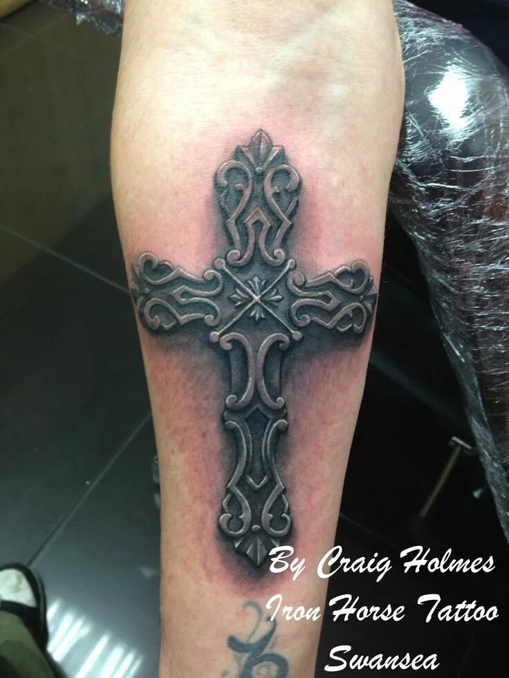 Православные кресты тату фото religious cross tattoo by Craig Holmes by CraigHolmesTattoo on ... Back tattoo M