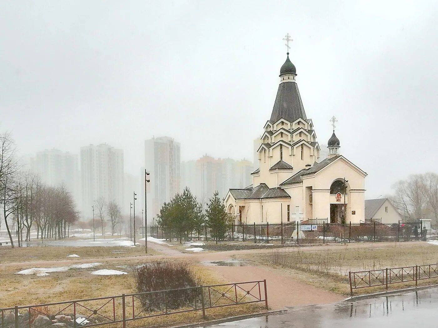 Православный храм просп герцена 151 всеволожск фото Георгиевская церковь / проспект Славы, 45