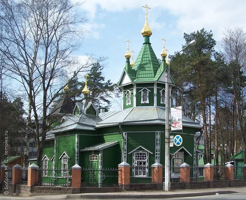 Православный храм просп герцена 151 всеволожск фото Ленинградская область Всеволожский район Всеволожск Церковь Троицы Живоначальной