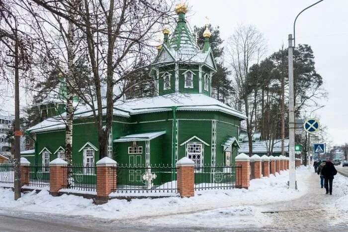 Православный храм просп герцена 151 всеволожск фото Церковь Троицы Живоначальной - Всеволожск