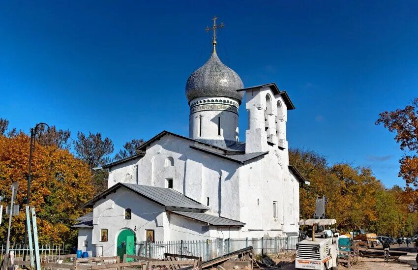 Православный храм в пскове фото Церковь Петра и Павла с Буя, православный храм, Россия, Псков, ул. Карла Маркса,