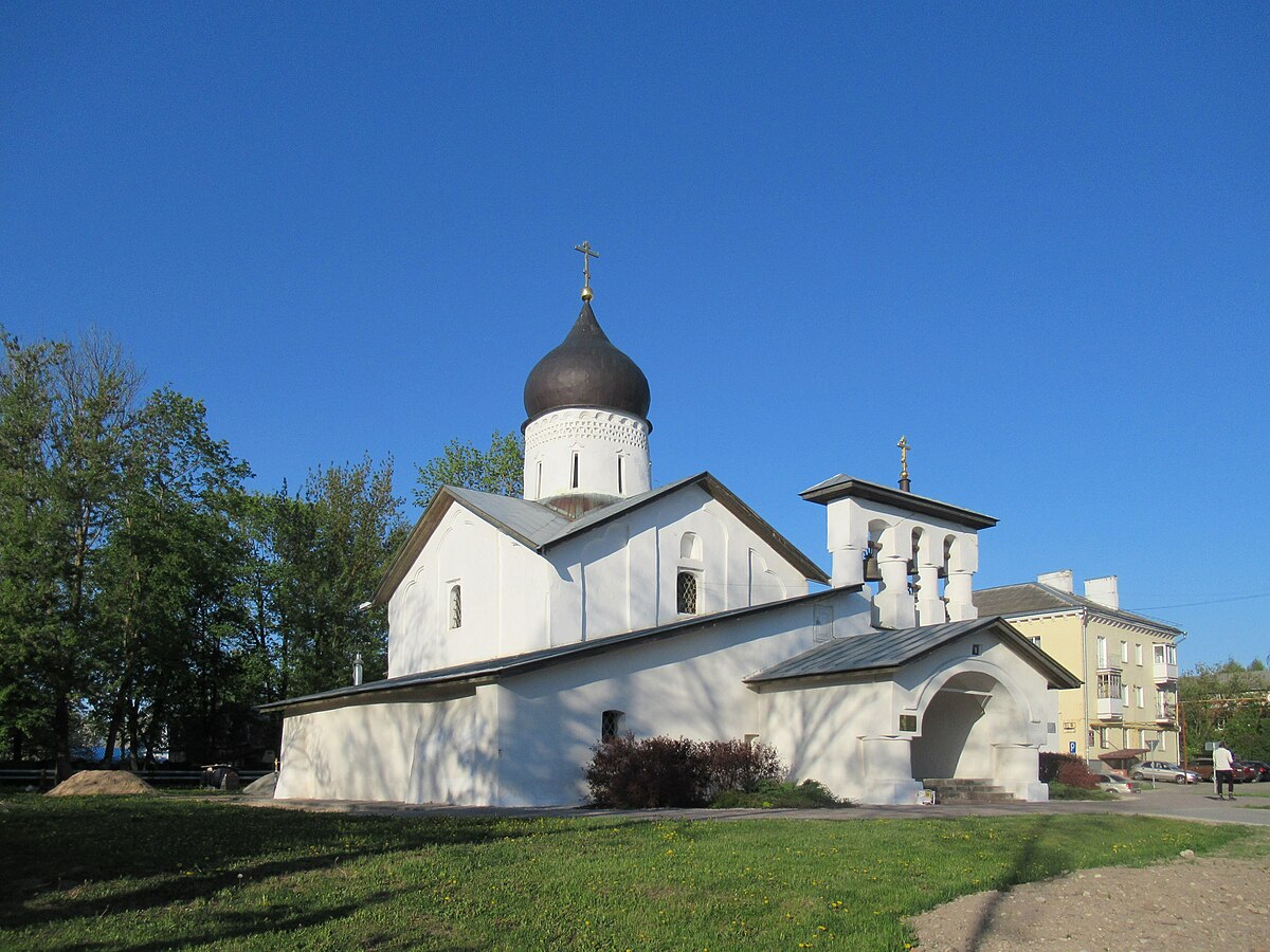 Православный храм в пскове фото File:Псков, церковь Воскресения со Стадища 2.jpg - Wikimedia Commons