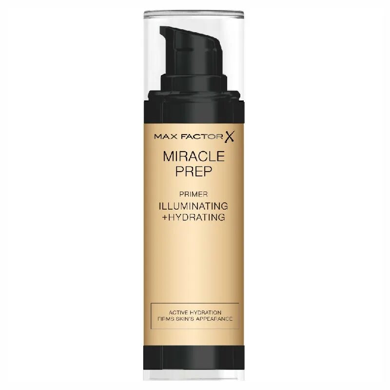 Праймер для лица под макияж Max Factor - Праймер для лица Miracle Prep Illuminating+hydrating, тон Transluce