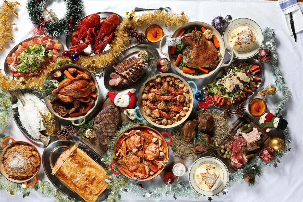 Праздничная еда фото Most Popular British Christmas Dinner : 21 Best Christmas Dinner Suggestions - M