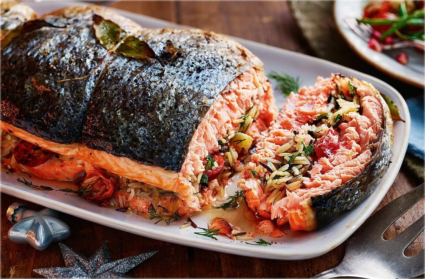 Праздничная форель рецепты с фото 10 best alternative Christmas mains Tesco real food, Recipes, Salmon recipes