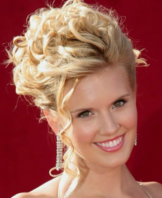 Праздничная укладка фото 30+ Updo With Spiral Curls - Fashion Style