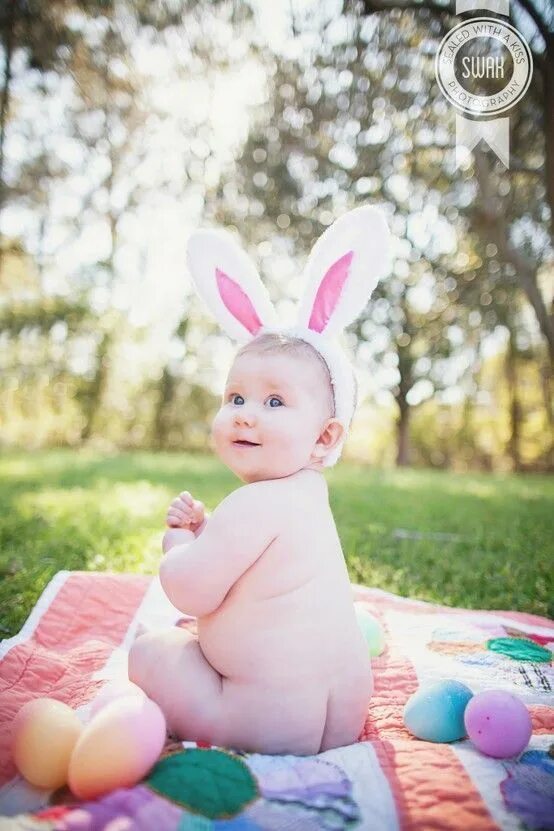 Праздничное фото 10 месяцев Pin by Jen on Oh Baby Baby photos, Easter pictures