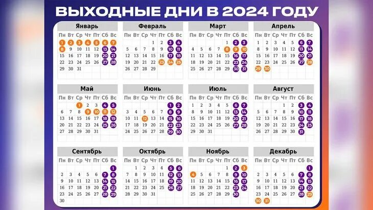 Праздничные дни 2024 2025 производственный календарь Новогодние каникулы в 2024 году продлятся 10 дней - Москва 24, 18.08.2023