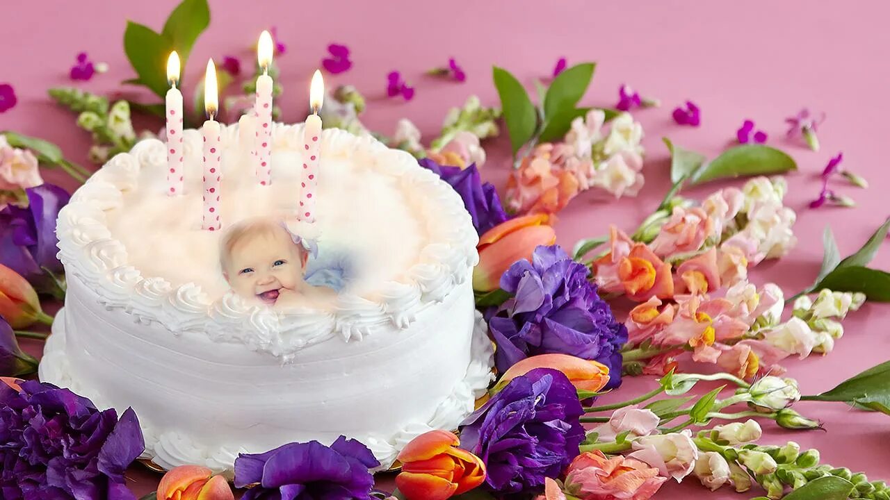 Праздничные фото с днем рождения Скачать Name Photo on Birthday Cake APK для Android