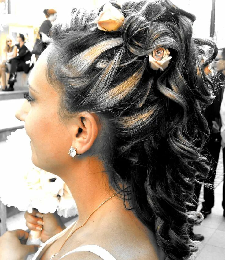 Праздничные прически на длинные волосы для женщин Women Trend Hairstyles 2011: Trends Hair Do's Прически, Свадебные прически, Кос