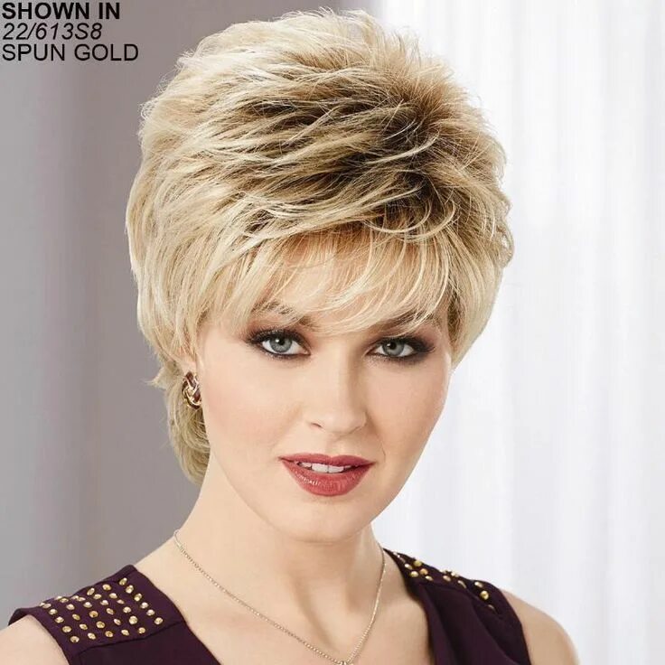 Праздничные прически на короткие волосы для женщин Pin on Short Hairstyles Short hair cuts for women, Very short hair, Short shag h