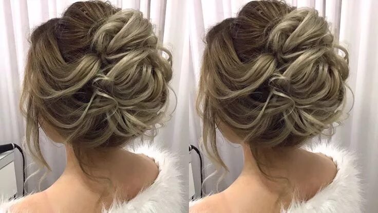 Easy side textured Bun Hairstyles Updos - YouTube