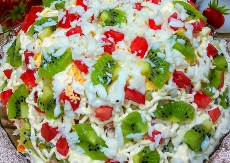 Праздничные салаты рецепты с фото Salads for a child’s birthday - delicious and healthy: recipes with photos and v