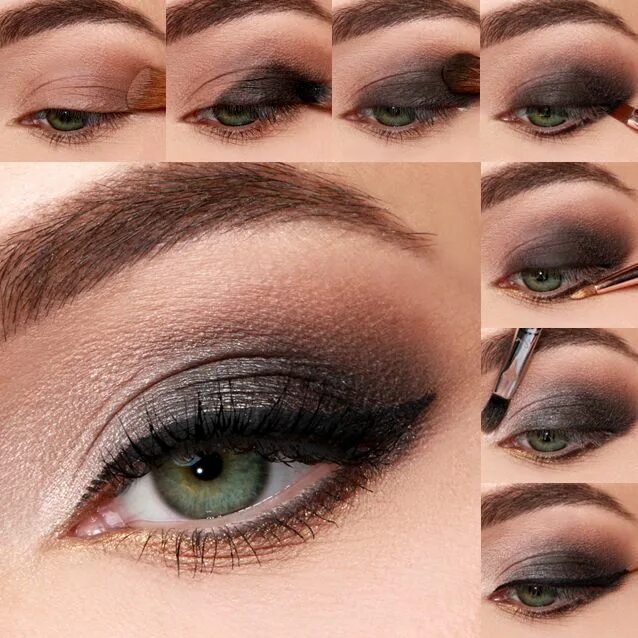 Праздничный макияж пошагово Lulus How-To: Party Perfect Smokey Eyeshadow Tutorial - Lulus.com Fashion Blog S