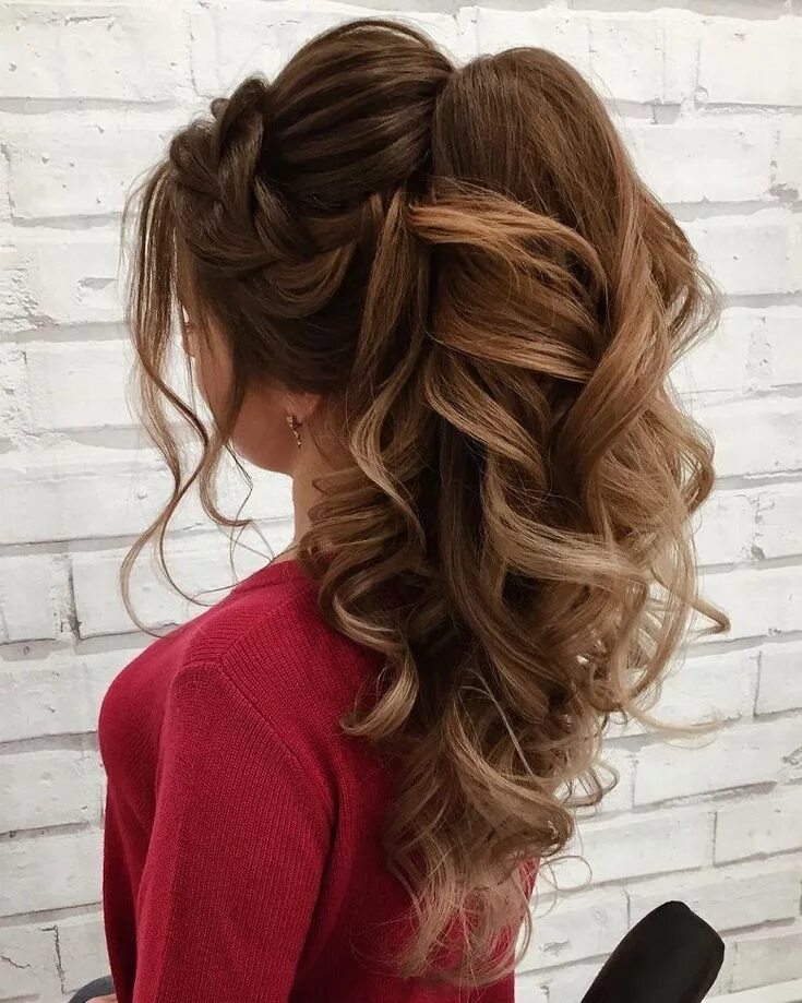 Праздничный прически на длинный Gorgeous Ponytail Hairstyle Ideas That Will Leave You in FAB High ponytail hairs