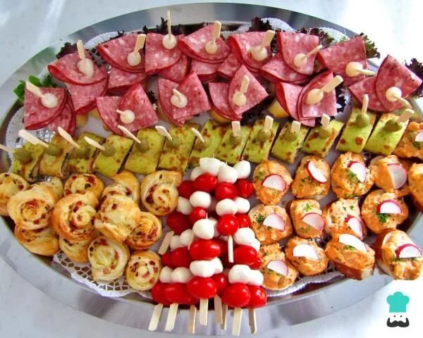 Праздничный стол рецепты с фото RECEITAS DE FINGER FOOD para coquetel de para casamento, para festa infantil e m