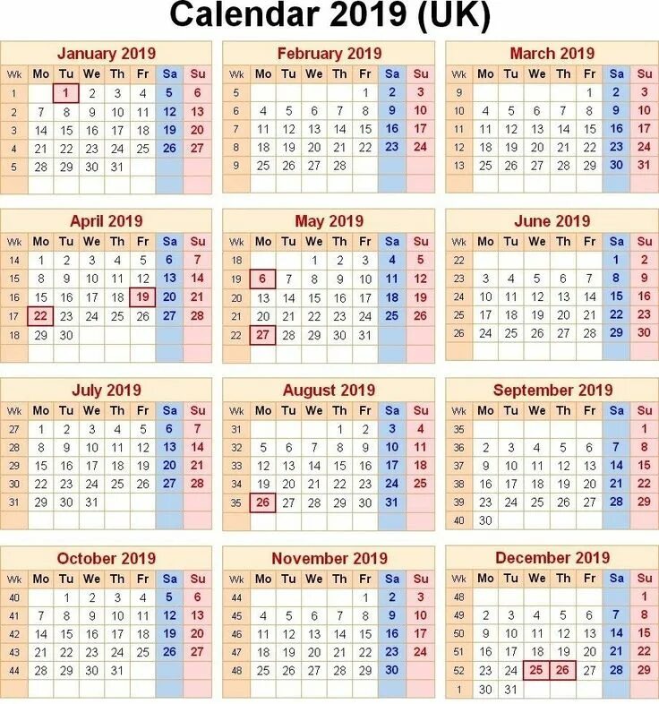 Праздник сегодня 2019 календарь Calendar Holidays In Uk Printable calendar template, Calendar printables, Free p