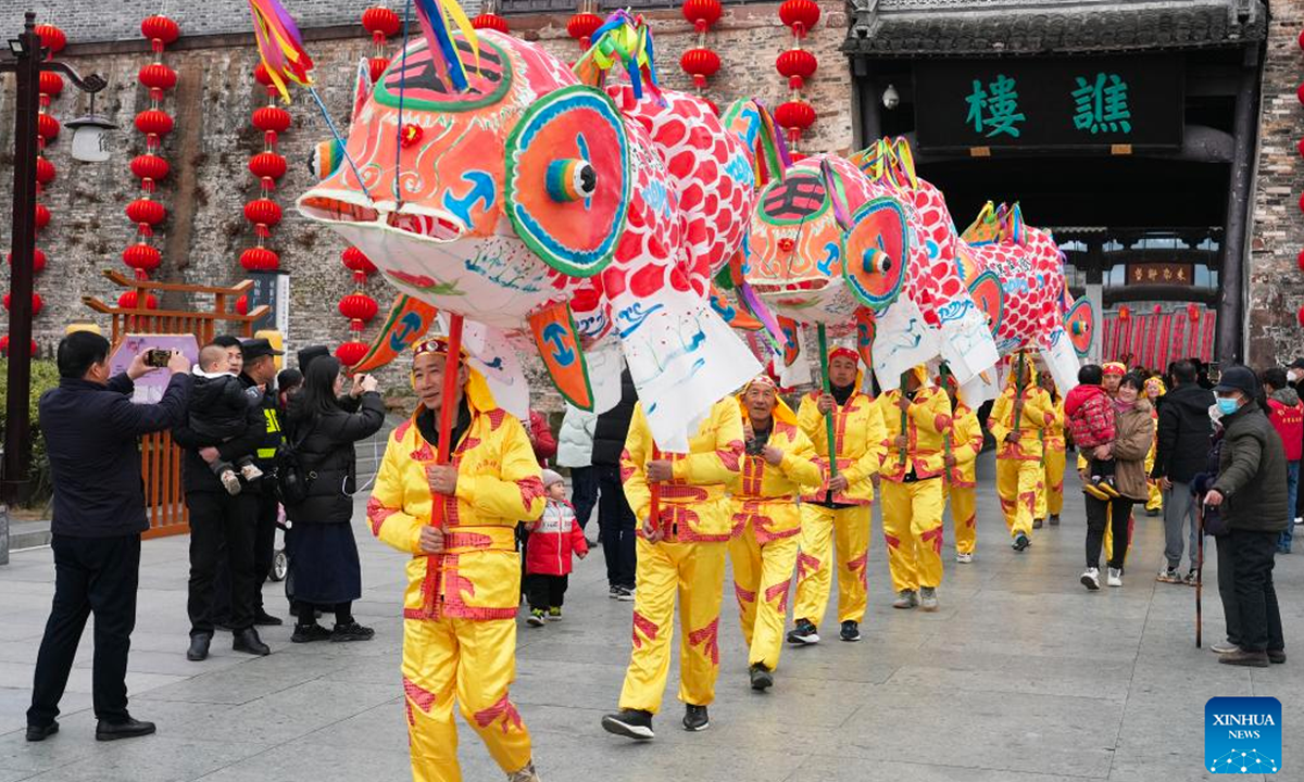 Cultural tourism favored among China's Spring Festival celebrations-Xinhua