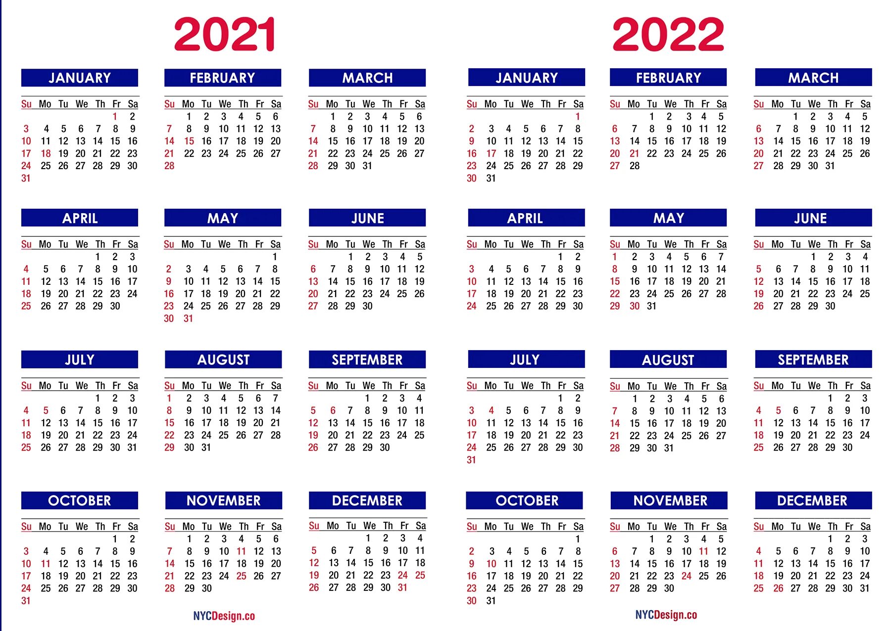 Праздники 2022 2023 года календарь Free Printable Calendar With Holidays 2022 Free Letter Templates