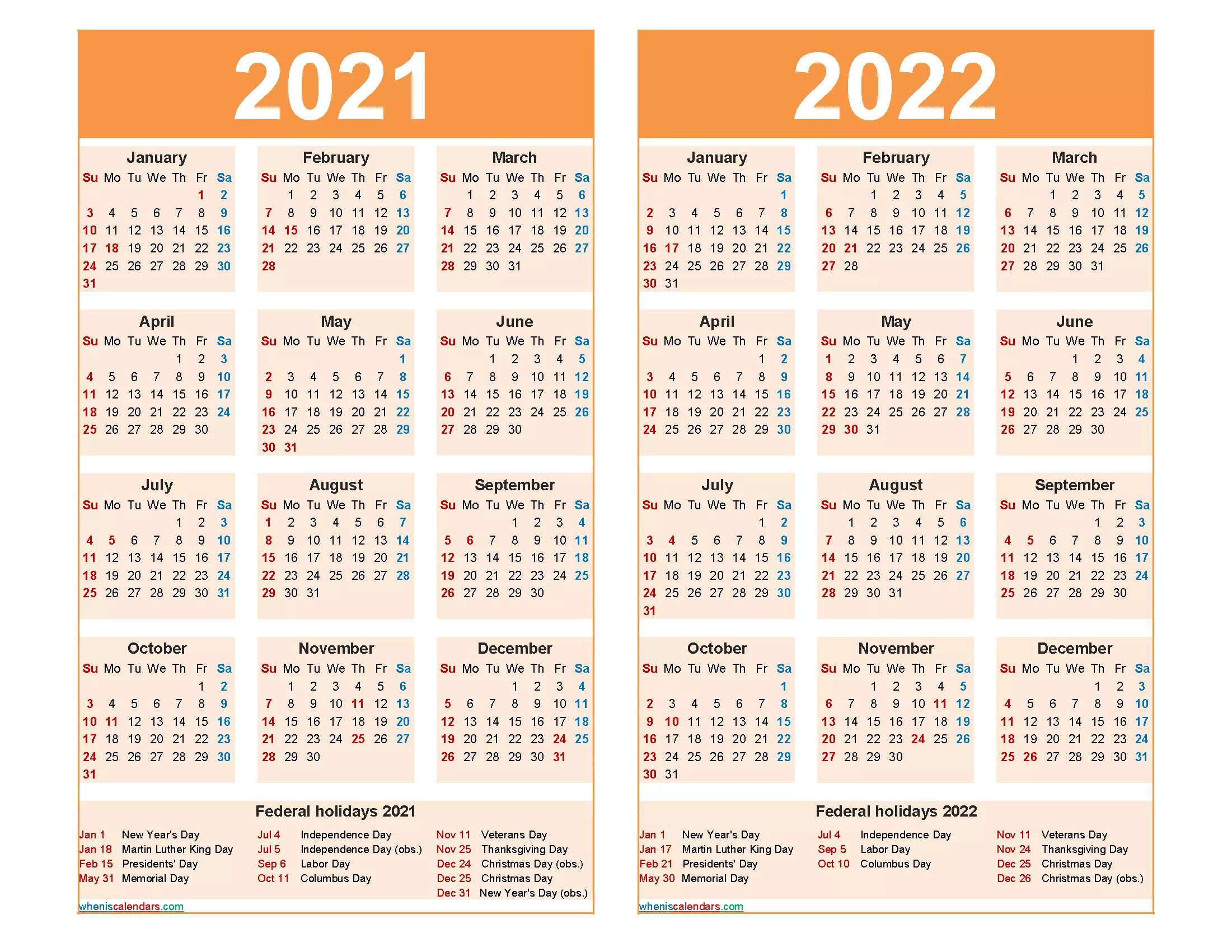 Праздники рабочий календарь 2022 Printable Calendar 2020 And 2021 With Holidays Free Letter Templates