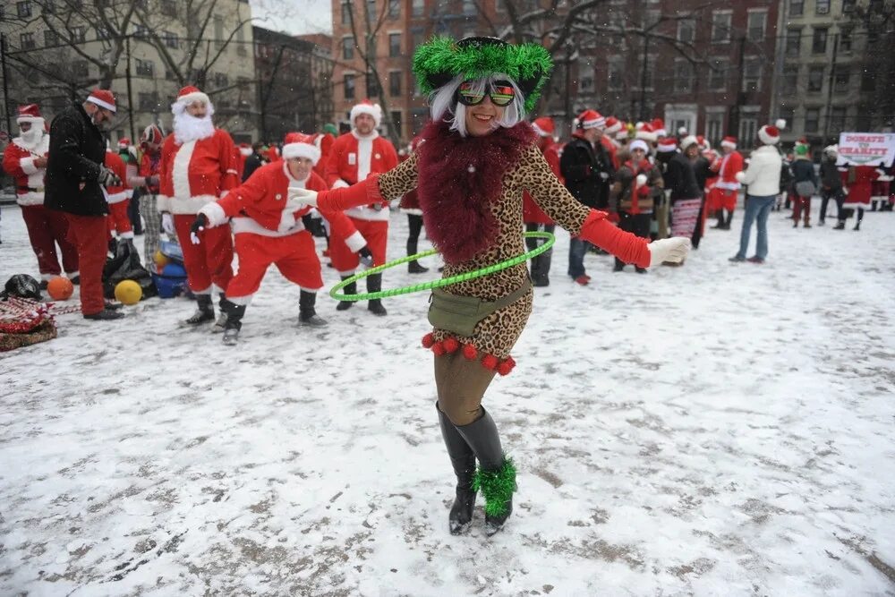 Праздники смешные фото SantaCon 2013