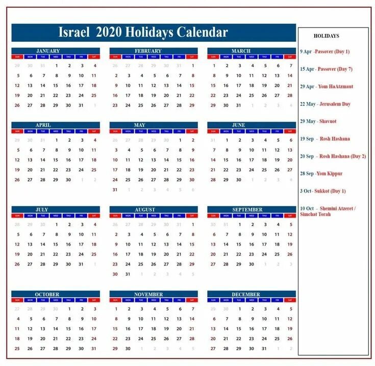 Праздники в израиле 2024 году календарь Remarkable 2020 Calendar Jewish Holidays Jewish holiday calendar, Holiday calend