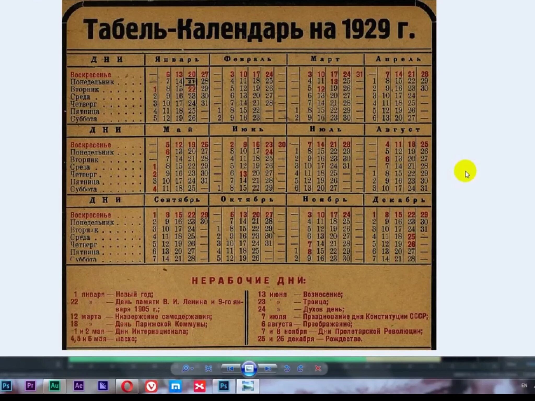 Праздники в ссср календарь День в истории. В пасхальный канун-1919: ru_polit - ЖЖ