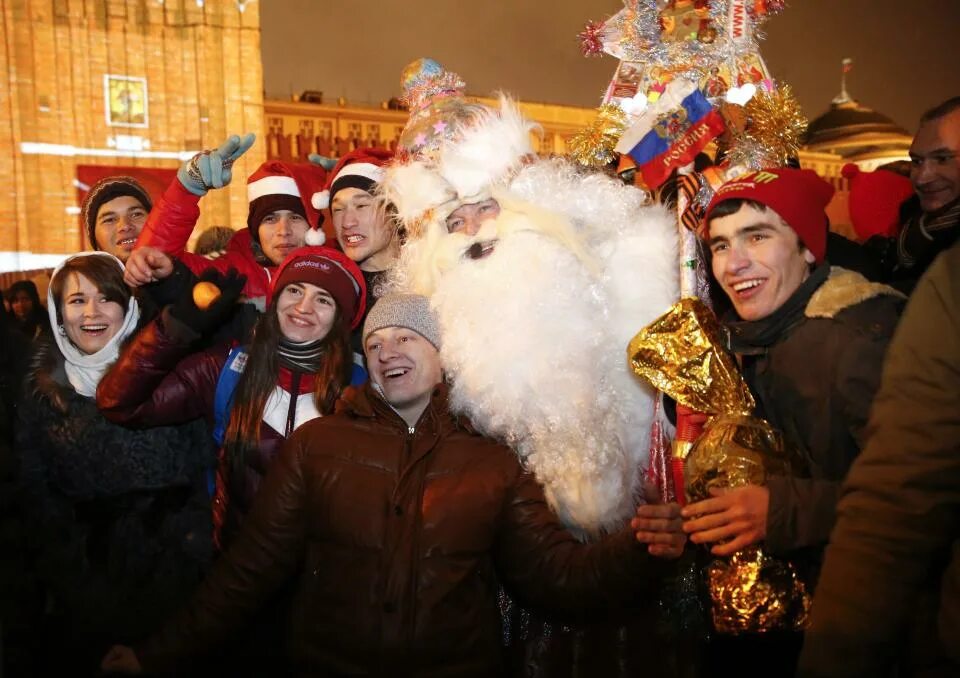 Празднование нового года картинки Celebrating the New Year around the world