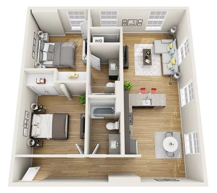 Предлагаем планировки квартир домов Macon GA Apartments Apartments in Macon GA Apartment layout, Apartment floor pla