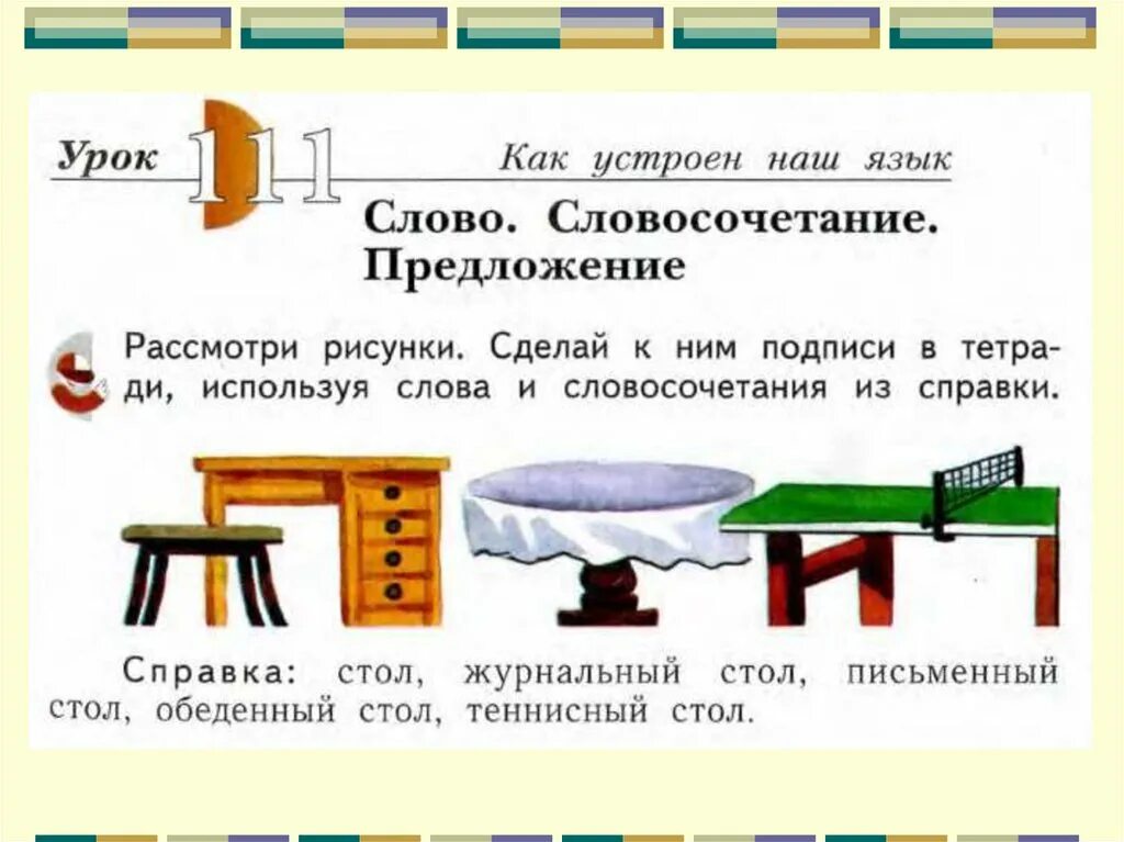 Предложение со словом интерьер 6 класс Из под стола словосочетание - Дом Мебели.ру