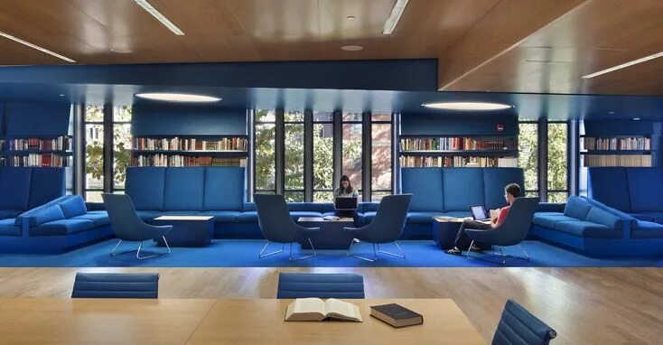 Предметы дизайнера интерьера в университете Gallery of Biblioteca de Julian Street / Joel Sanders - 1 University interior de