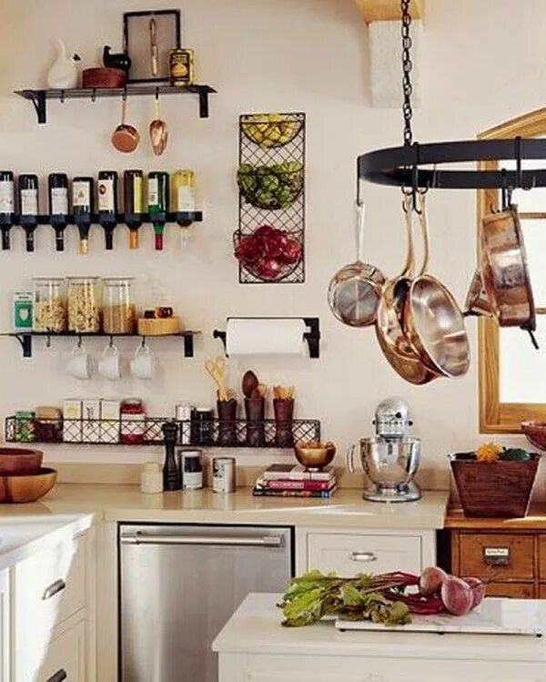 Предметы интерьера для кухни Storage solutions for small kitchens Organizar cocinas pequeñas, Decoración de u