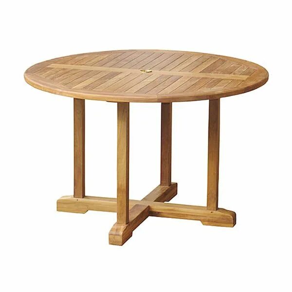 Предметы интерьера из тика купить в москве Round Teak Garden Table Table, Mahogany furniture, Teak outdoor furniture