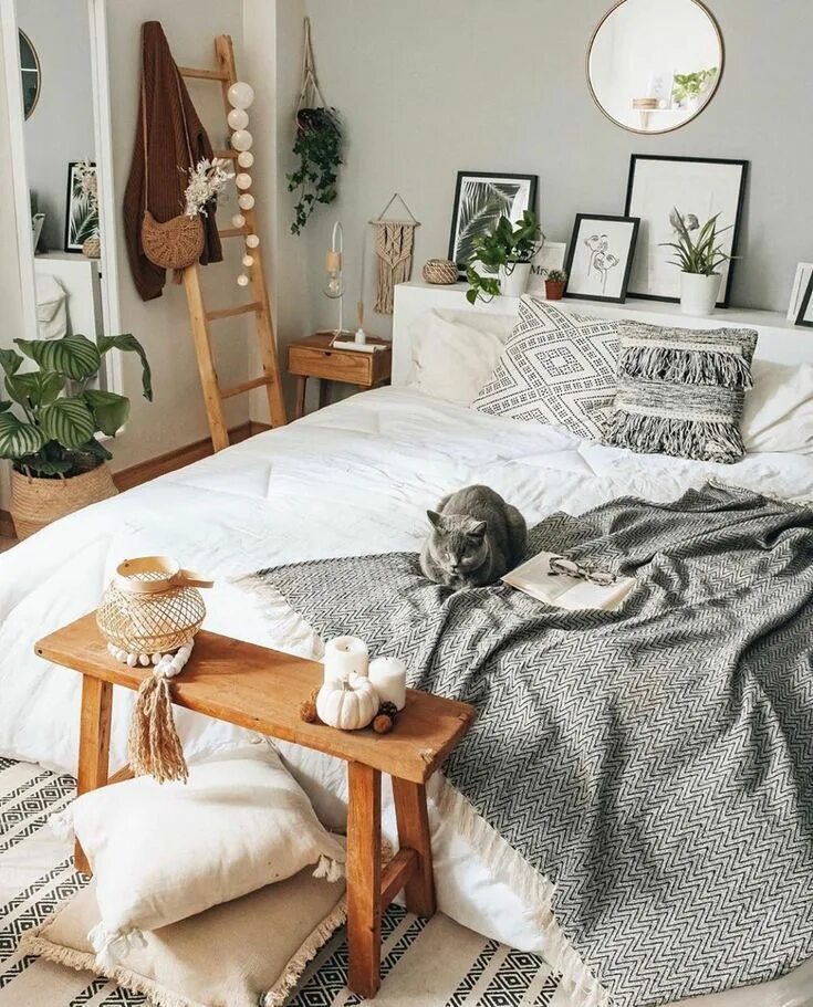 Предметы интерьера в спальне #Bedroom #Bohemian #Decor #Design #Ideas #Style Bohemian Style Ideas For Bedroom