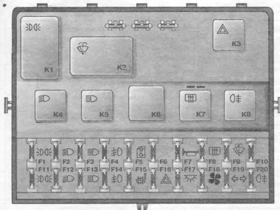Предохранители 2110 схема описание ваз Предохранитель приборки 2110: найдено 90 изображений