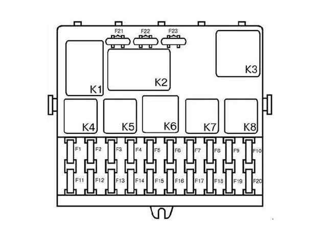 Предохранители ваз 2110 16 схема Реле вентилятора охлаждения ВАЗ 2110-2112: где находится предохранитель