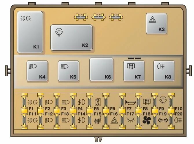 Предохранители ваз 2112 схема расположения Картинки ПРЕДОХРАНИТЕЛЬ ДВОРНИКОВ ВАЗ 2111