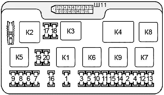 Предохранители ваз 2114 инжектор 8 клапанов схема Схема предохранителей и реле ВАЗ 2114, 2115, 2113 - Auto Genius
