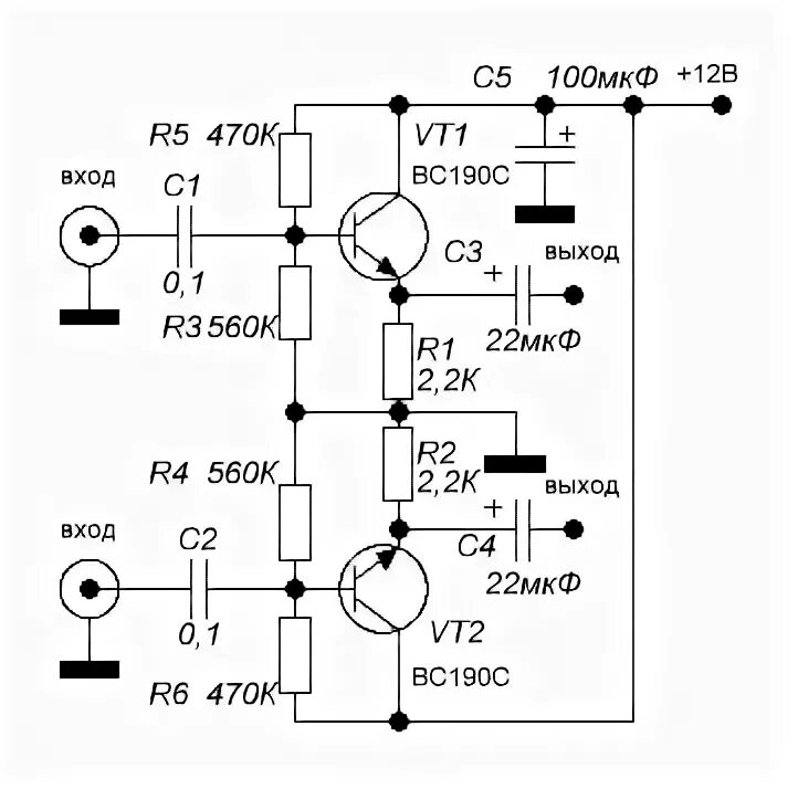 Предусилитель mc усилитель на транзисторах схема Усилитель для линейного выхода - rcl-radio.ru