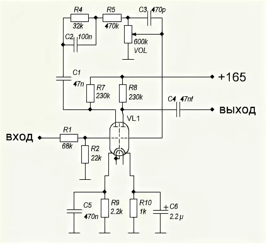 Red-Resistor.ru - Предусилитель для электрогитары "Томато"