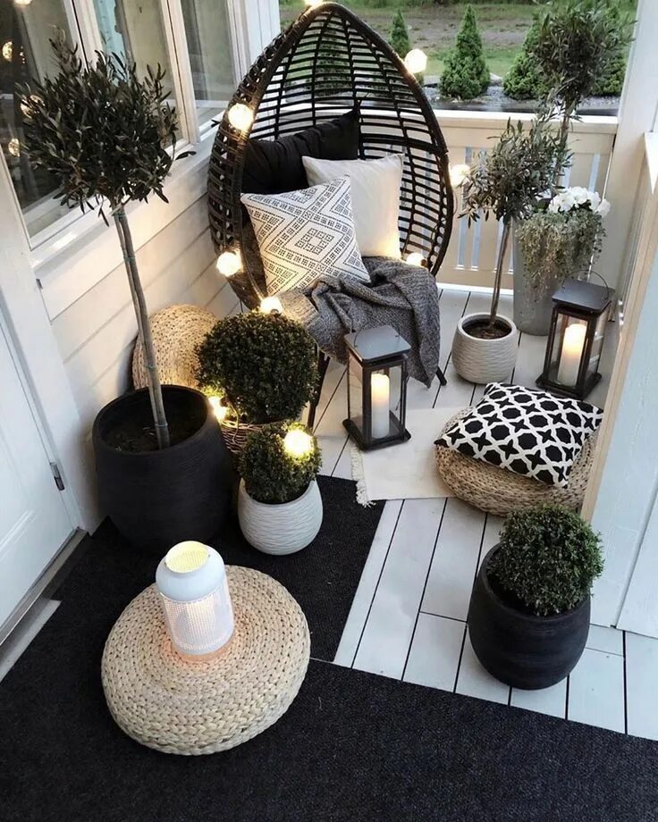 Премиальный декор для дома Patio Ideas Discover 15 Ways to Make Your Small Balcony Space Feel Like A Backya