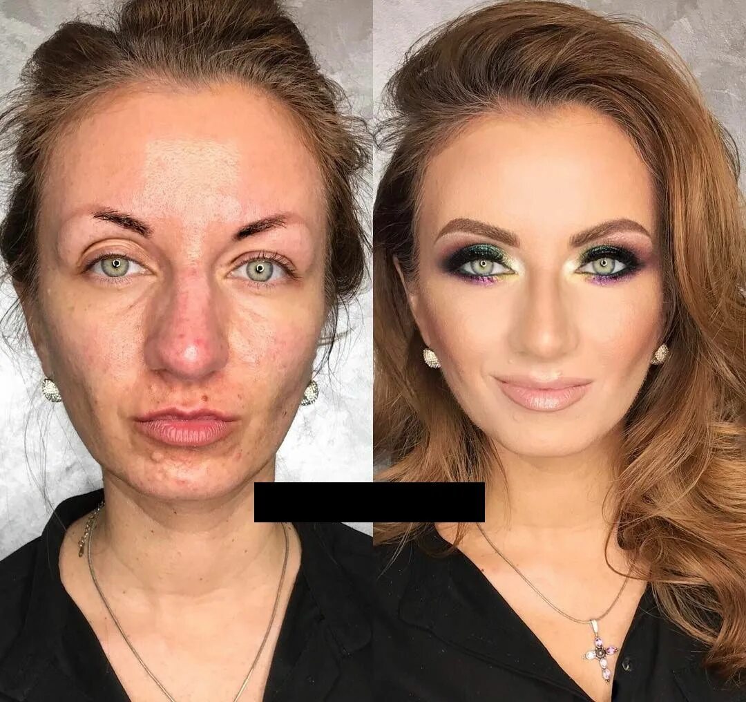 Преображение макияжем до и после фото 25 Images that show the power of makeup. Makeup transformation, Power of makeup,