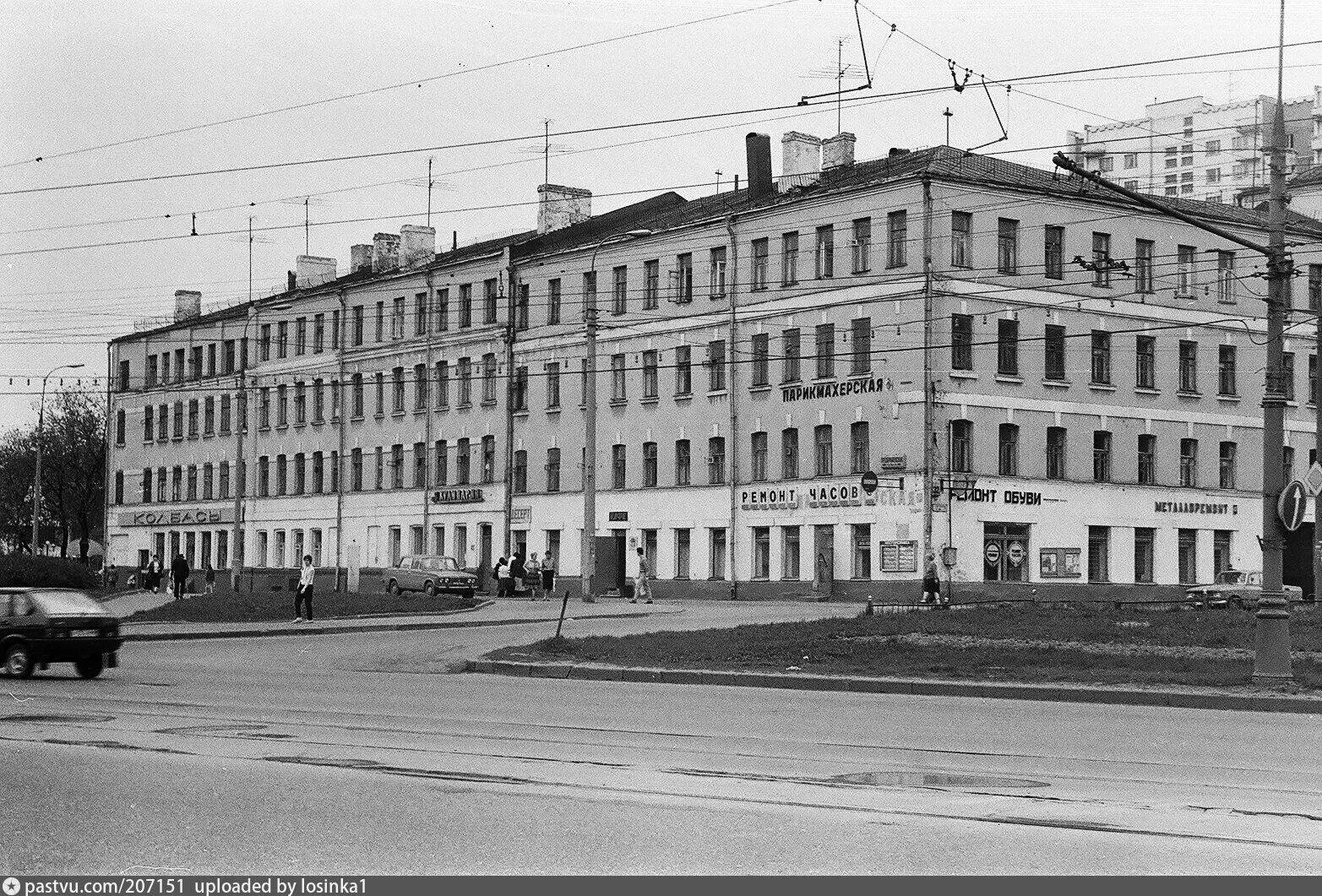 Преображенская площадь старые фото Преображенская площадь - Retro photos