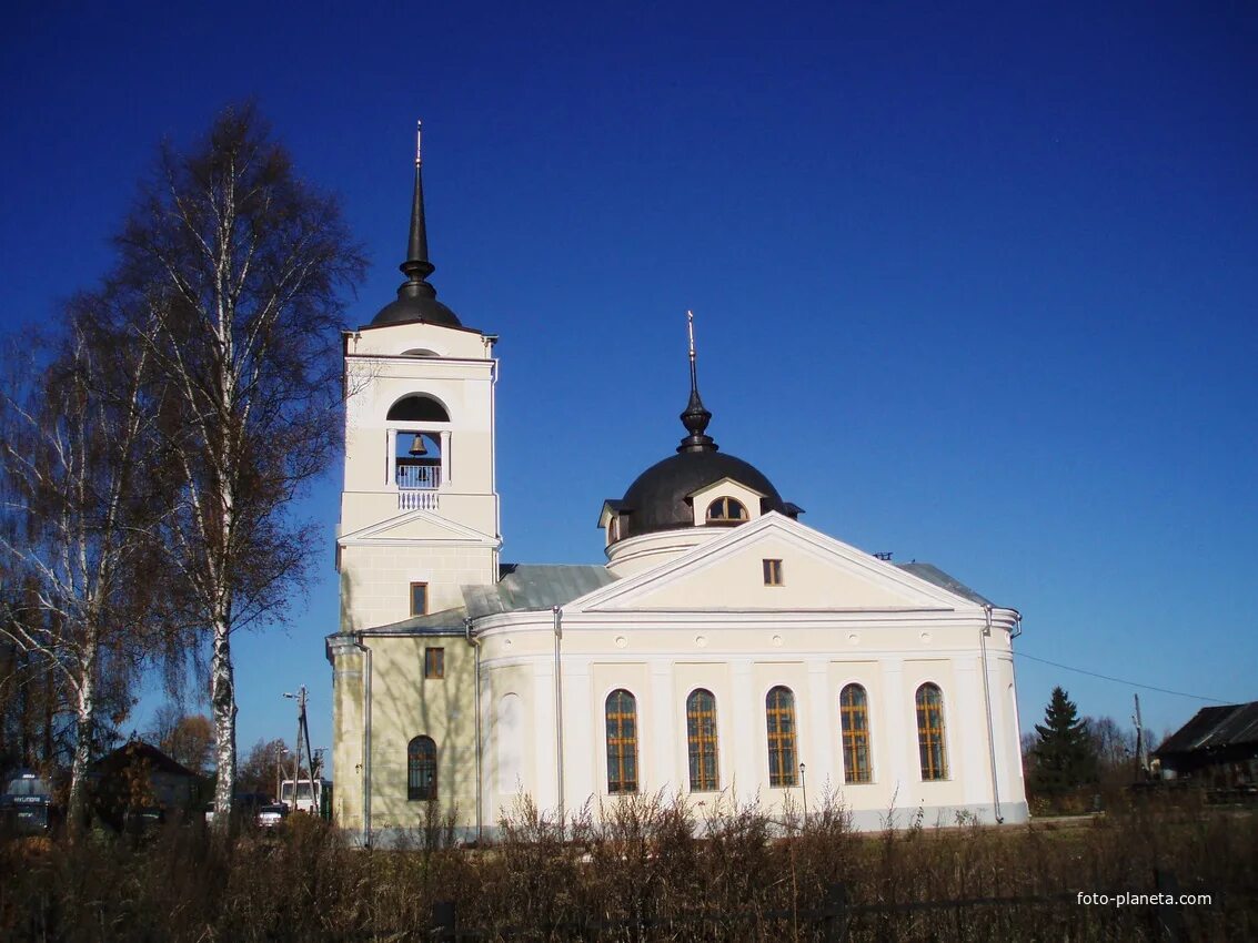 Преображенская церковь д шарино 56а фото Спас- Преображенский храм 1794 г Шарино (Клин городской округ) Фотопланета