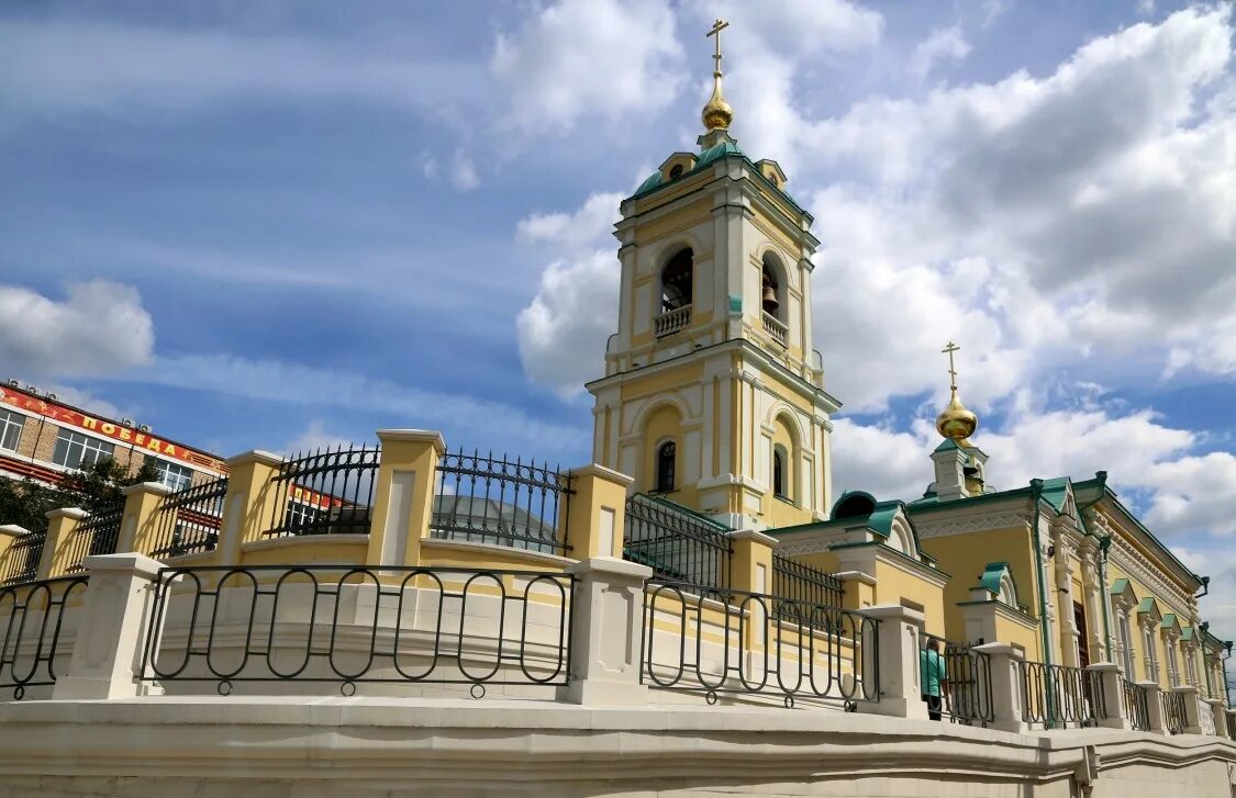 Преображенская церковь фото Церковь Спаса Преображения в Преображенском (новая), Преображенское (Восточный а