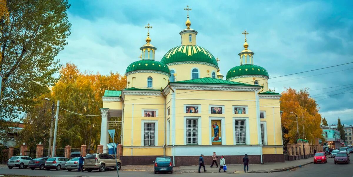 Преображенская церковь фото Дендропарк в Кропивницком. Украина, Кировоград