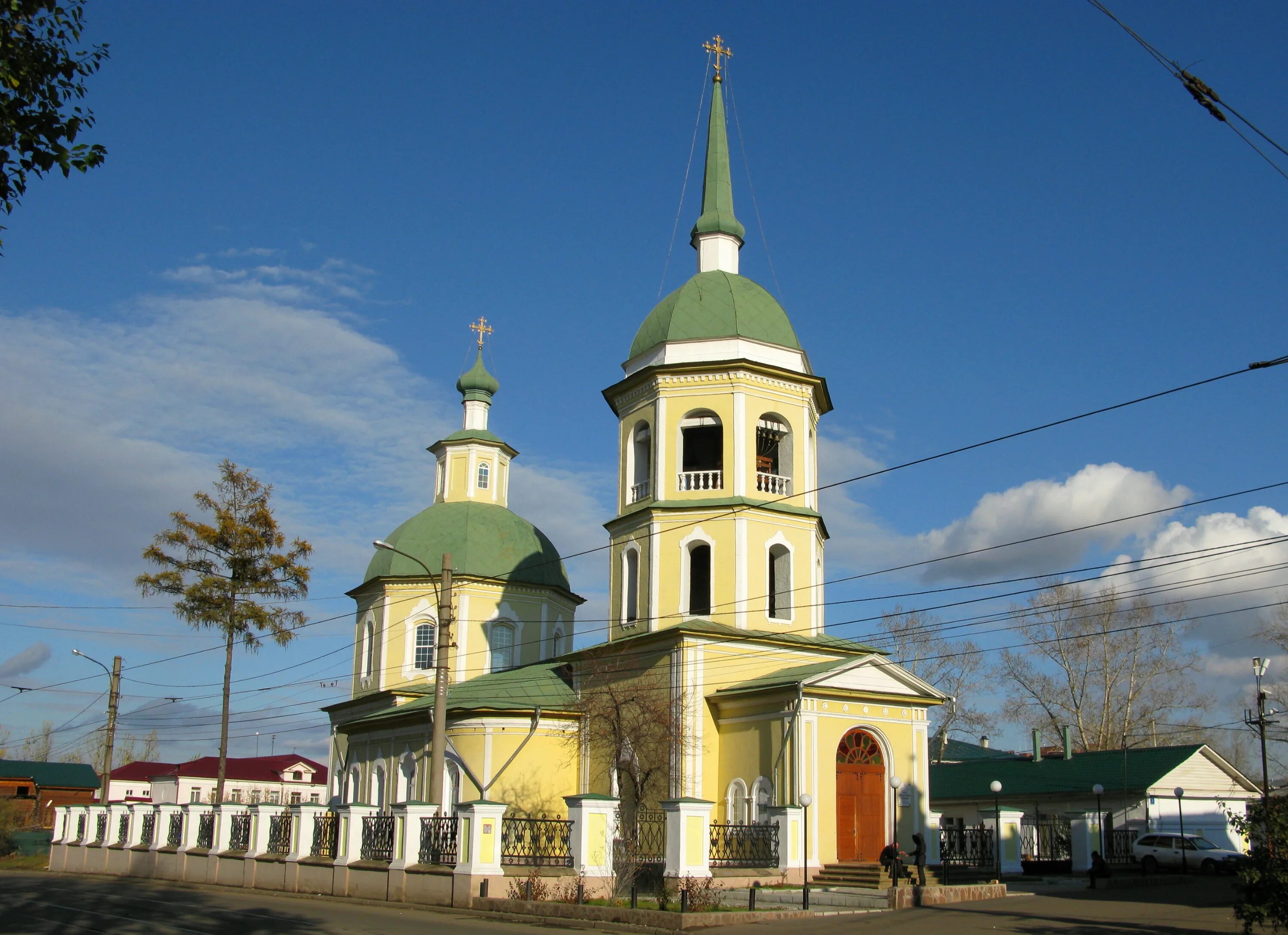 Преображенская церковь фото Файл:Преображенский храм Иркутск.jpg - Азбука паломника