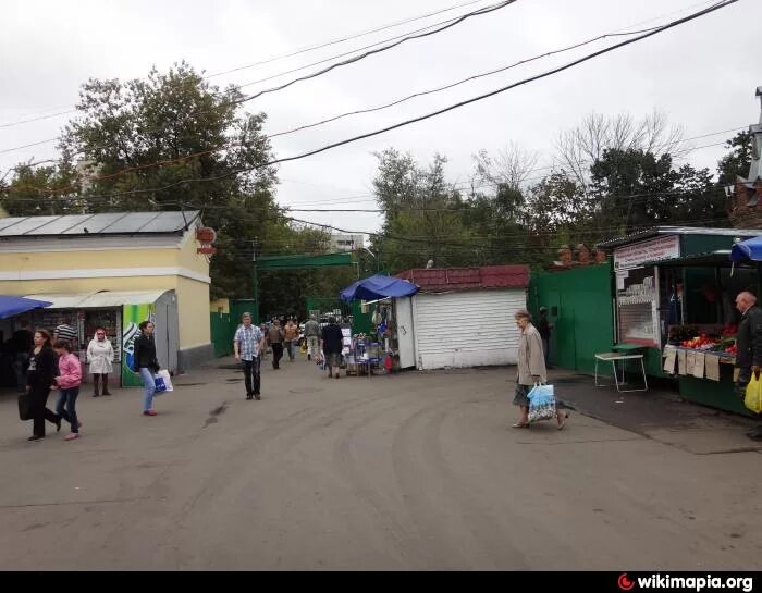 Преображенский рынок ул преображенский вал вл17с100 фото Восточные ворота Преображенского рынка - Москва